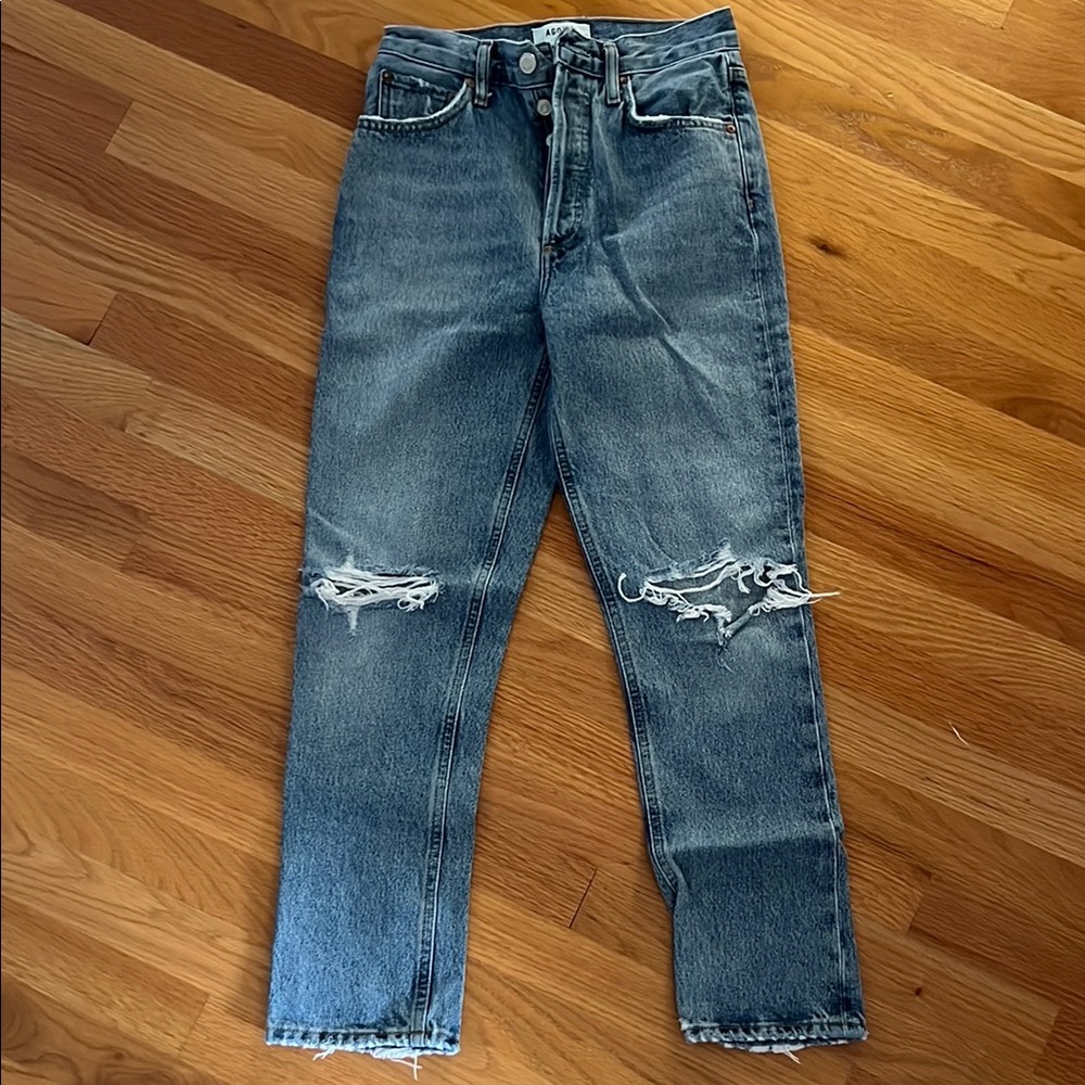 AGOLDE Distressed Jeans Size 24
